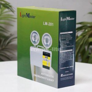 Automatic Emergency Light Bright LED Wall Mounted / Portable Indoor Light Master LM-201