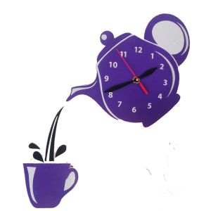 Jam dinding minimalis model teko cangkir