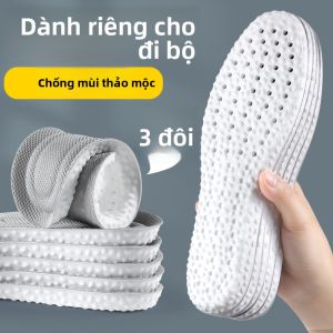 XIANZHAO | Đệm Lót Giày Chống Khuẩn Kháng Mùi Hấp Thụ Mồ Hôi Khuynh Diệp
