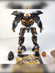 Mechanical Alliance Transformable Robot - BB-02 Black Bee Warrior ( Dark Version Studio Series SS49 Bumblebee ) Oversize & Re-tool BB02