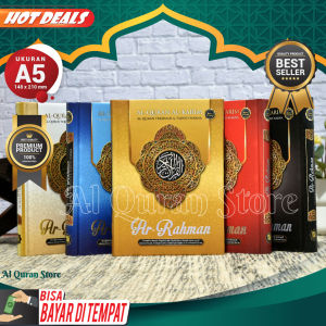 Al Quran Kecil Terjemahan dan Artinya Lengkap Tajwid Warna Ar Rahman Hard Cover dan Resleting
