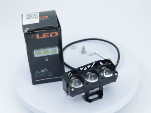 1 Pair Super Bright 3 LED Mini Driving Light IP68 Waterproof Fog Lamp For Motorcycle Car Truck 12V/24V
