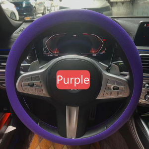 Car Summer Universal Silicone Steering Wheel Cover Elastic Glove Cover Texture Soft Multi Color Auto Decoration DIY Accessories