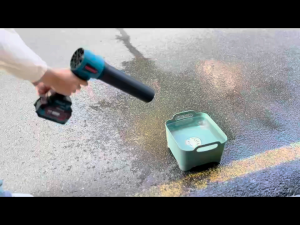 ONEVAN Brushless Electric Turbo Blower Car Dryer 300M/S Violent Jet Fan Handheld Dust Blowing Tool For Makita 18V Battery