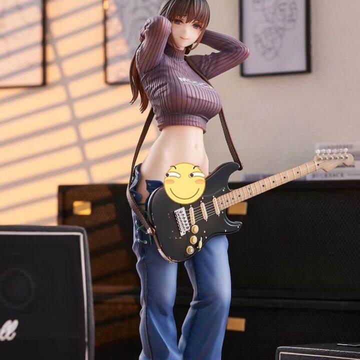 Fastshipment Lovely Guitar Sisters Anime Girl Figure Guitar Sisters Mei ...