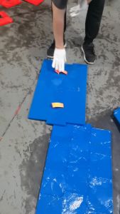 Cement imitation culture stone wall culture brick stamping floor courtyard outdoor wall embossing color printing embossing floor concrete mold bluestone slab