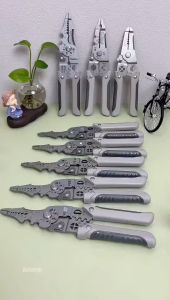 Ten functions in one wire stripper pliers crimping tool wire cutter Very practical multi toolnow