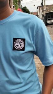 Kaos Pria Biru Denim & Kaos Oversize Lokal Brand