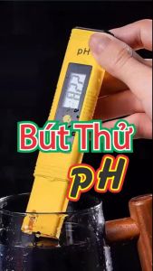 Bút Kiểm Tra Độ PH LCD Cầm Tay Bút Đo PH Nước Kiểm Tra Độ Mặn Chua Phèn Kiểm Soát Độ Axit Kiềm Của Nước