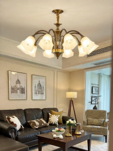 LAIDENG | Retro American Style Light Full Copper
