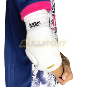 Kneepad Jonas V2 Terbaru Elbowpad Neo Deker Pelindung Lutut Siku Olahraga Kiper Futsal Sepakbola Hitam Putih All Size