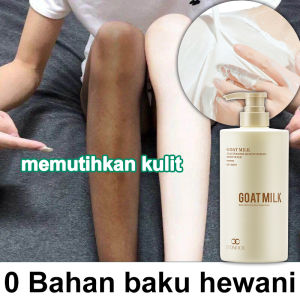 Body Wash Susu Kambing Elyimoon - Pemutih Kulit Premium Aroma Lembut Bebas Paraben 800ml