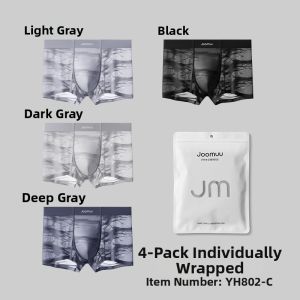 Joomuu | Ice Silk Flat Briefs Mens Boxer Shorts