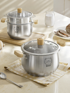 Suncha | Food Grade Electromagnetic Compatible No-Coating Soup Pot