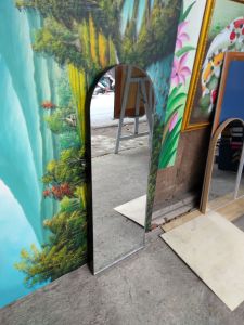 CERMIN OVAL GANTUNG 92 CM X 30 CM/CERMIN OVAL DINDING/CERMIN EASTETIC/CERMIN FULL BODY/CERMIN BADAN/CERMIN RIAS/CERMIN WAJAH