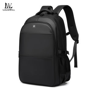 LouisWill 40L Super Big Size Backpack Fashion Backpack Waterproof Film Backpack Travel Backpack Business Laptop Backpack Large Capacity Casual Backpack Suitable For 17.3-inch Laptop