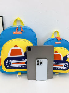 Anti-Lost Kids Backpack for Boys Nursery School Bag 2-7 Years Old Children Outdoor Double Shoulder Bag Prevent Walking Away