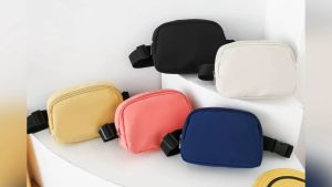 koreafashionshop(KR2179) กระเป๋าคาดอกคาดเอา ผ้าไนล่อน มี5สีน่ารัก