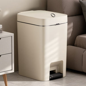 ASCOR | Home Use New Step-On Lidded Large Capacity Trash Can