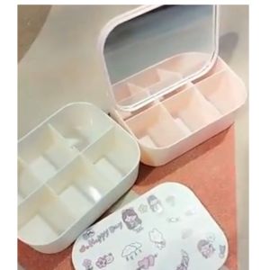Hộp Đựng Trang Sức Kèm Gương Kèm Sticker Cute Trùm Sỉ Gia Thành