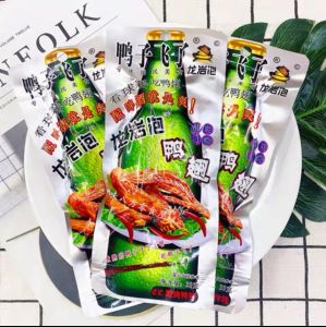 Spicy Flavor Duck Feet Snacks Leisure Food Longyan Soaked Duck Claw Duck Wing Root Duck Palm Dragon Rock Soaked Snack