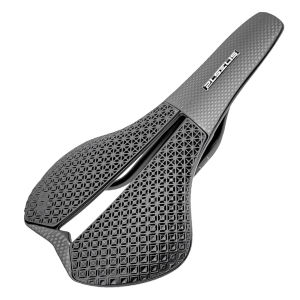 Plselis Road Bicycle Saddle High-Strength Carbon Fiber 3D Printed Counterweight Lightweight 130g Bike Cushion Riding Accessory
