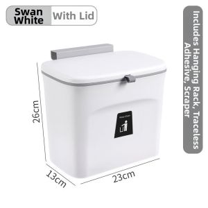 HUIJINGYUN | Hanging Covered Trash Bin
