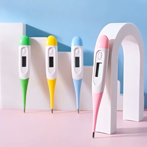 Soft Head Digital Electronic Lcd Thermometer Baby Kids Mouth Underarm Body Fever Temperature Termometer