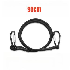 30/60/90/120/150CM Stretch Elastic Ropes 6MM Bungee Cords With Hooks Lightweight Bikes Tie Car Luggage Packing Roof Rack Strap