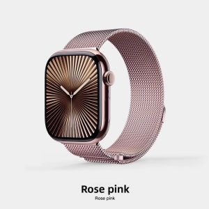 CRAFTSMAN DAI | Magnetic Milanese Loop Metal Apple Watch Band Summer