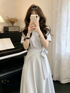NIUVIES | Aesthetic Stripe Summer Dress Slimming