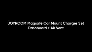 joyroom | Joyroom Car Magnetic Phone Holder 15W Magnetic Wireless Charger Phone Mount for iPhone Samsung Xiaomi Universal Phone