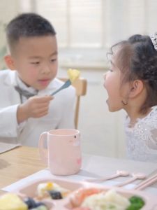 Cartoon Cutlery Tableware Food Eat Drink Set for Baby Toddler Kids Budak Spoon Fork Chopstick Bowl Cup Dinosaur Duck
