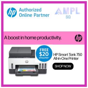 HP Smart Tank 750 All-in-One | Free $20 eCapitaVouchers | Print Copy Scan ADF Wireless Duplex printing | USB | 2 years on-site unit exchange warranty by HP Singapore Direct | HP GT53XL Black GT52 Cyan GT52 Yellow GT52 Magenta Original Ink Bottle 750
