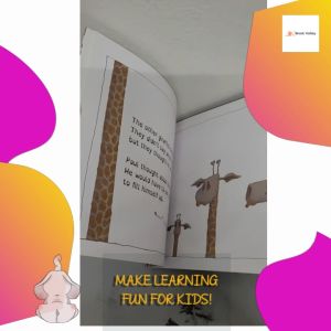 Paul the Cool Giraffe | English Storybook for Kids Toddler Children | Fiction Book | Vocabulary