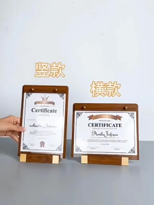 Holder Kayu Stand Menu Berdiri Stand Menu Kayu A4 Papan Menu Cafe Kayu Menu Stand With Base