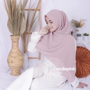 SEGI EMPAT BELLA SQUARE POLLY CATTON UK 110CM X 110CM  / KERUDUNG SEGI EMPAT BELLA SQUARE