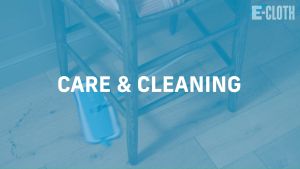 E-cloth Mini Deep Clean Mop | Eco | Length: Extends 100cm to 150cm | Head Size: 27cm x 13cm | Wood Tile Laminate Stone Vinyl