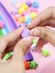 540pcs Lucky Star Origami Girls Crafts Gifts Handmade Toys