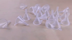 Corong Mini Plastik 2pcs Transparan Corong Kecil Untuk Refill Minyak Wangi Essential Funnel Small For Refill Parfume Oil Serbaguna Perlengkapan Dapur Rumah Tangga Barang Unik Murah Lucu -REX-MART (BAYAR DITEMPAT/COD)