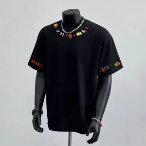PAZHAOLANG | Oversized Pure Cotton T-shirt