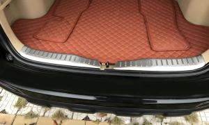 For Honda CRV CR-V 2007 2008 2009 2010 Trunk Protector Sill Rear Guard Plate Bumper Cover Trim Car Accessories