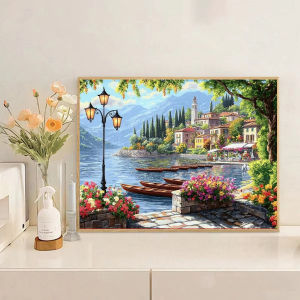 Beautiful House Jigsaw Puzzle 500/1000/1200/2000PCS Paper Puzzle Relaxing Game Home Decor Gift