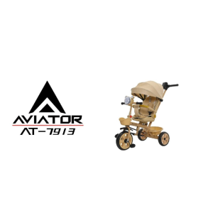Sepeda Roda Tiga Anak Aviator AT7913 2in1 Bisa Mode Tiduran