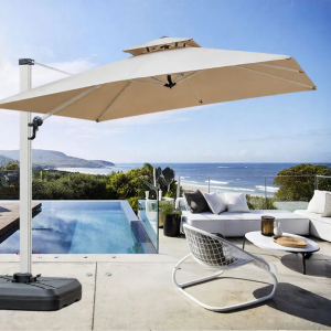 MEIDIHUAFU | Outdoor Sun Block Roman Umbrella