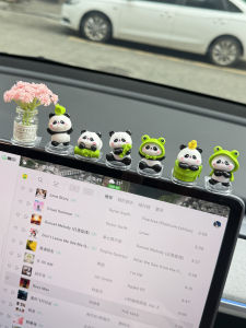 DINGBEIQI | Cute Dashboard Display Screen Car Decoration Panda