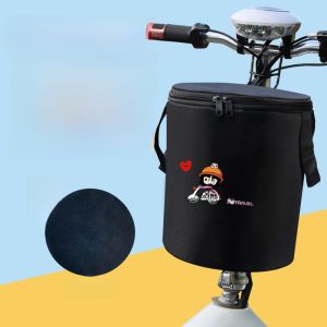 Giỏ Xe Đạp Bằng Vải Bạt Gấp Giỏ Đựng Đồ Đạp Xe Điện Giỏ Xe Đạp Đơn Giỏ Đựng Đồ Đeo Tường Phổ Thông Giỏ Xe Đạp Phổ Thông