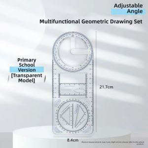 Multifunctional Drafting Ruler for Students