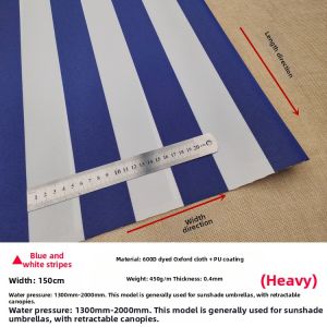 MOLORE | UV Resistant Waterproof Canopy Fabric 600g