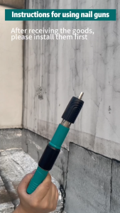 Nail Gun Manual Steel Nails Steel Nail Gun Rivet Tool Accessories Nail Ceiling Round Nail fastening
